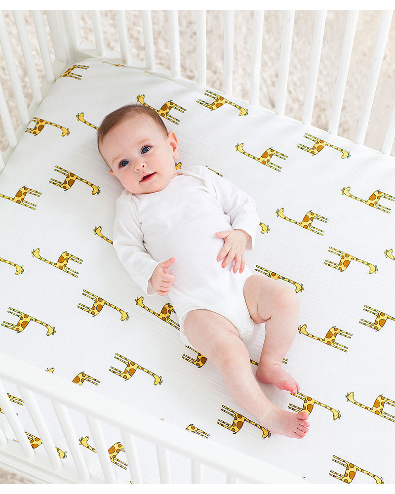 giraffe cot sheets